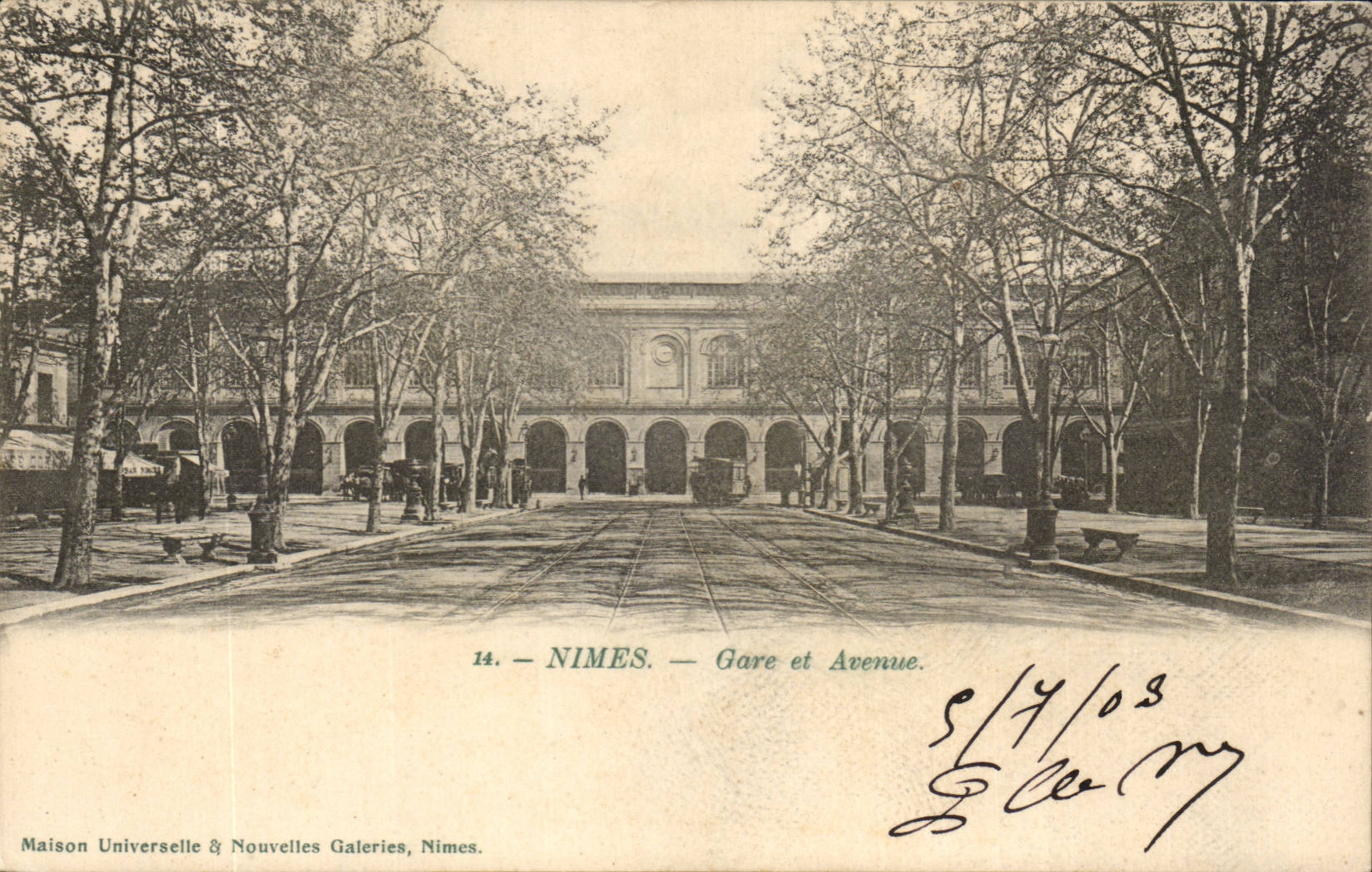 Parks Nimes-CPA und das auftrat