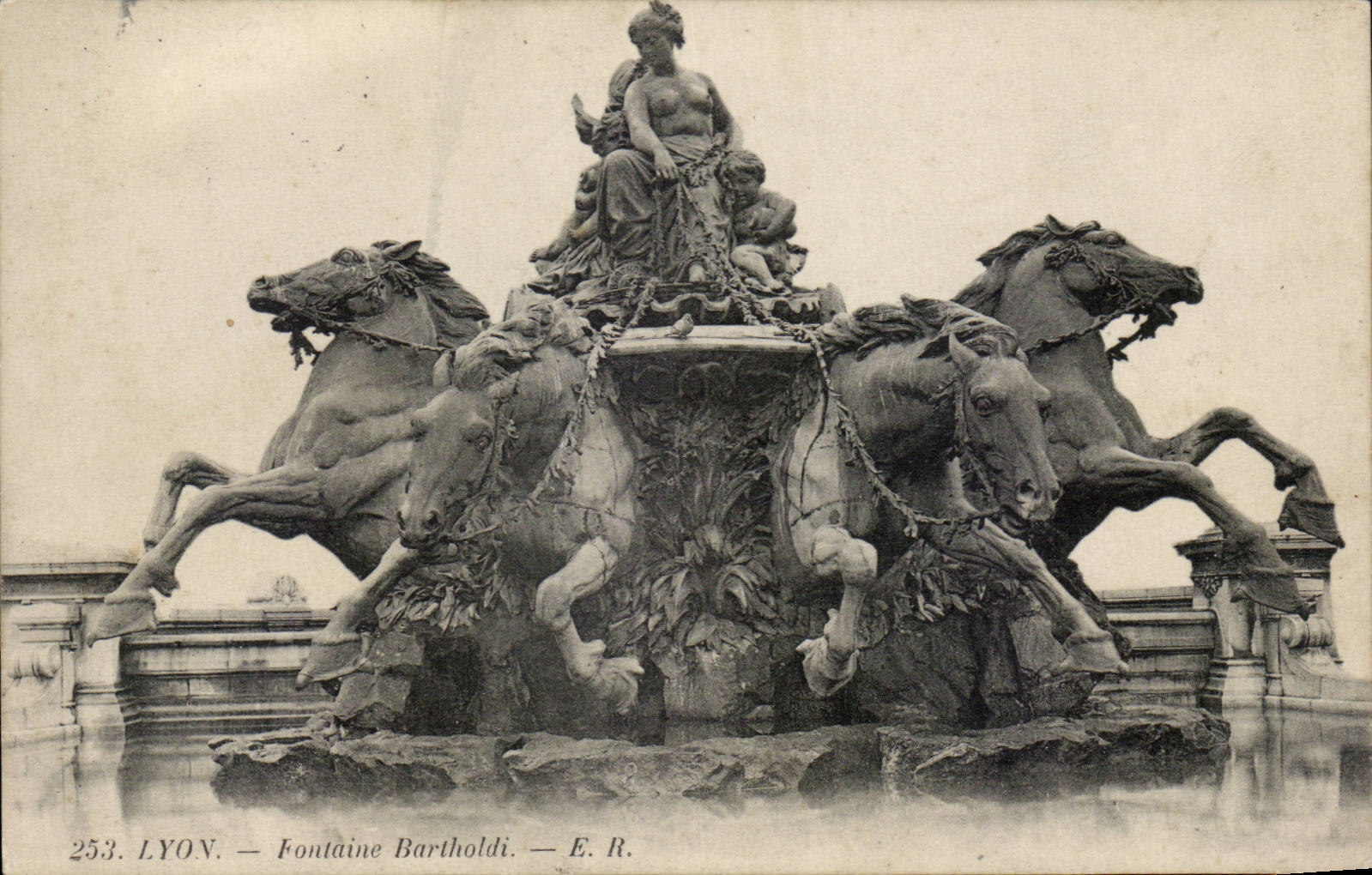 Lyon CPA Bartholdi Fountain