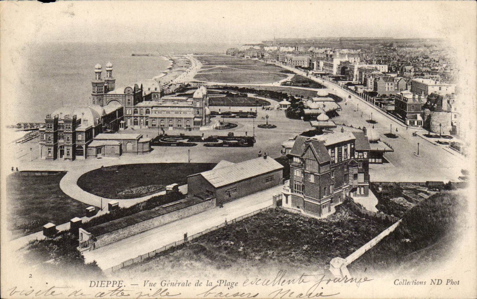 CPA Dieppe View of the beach
