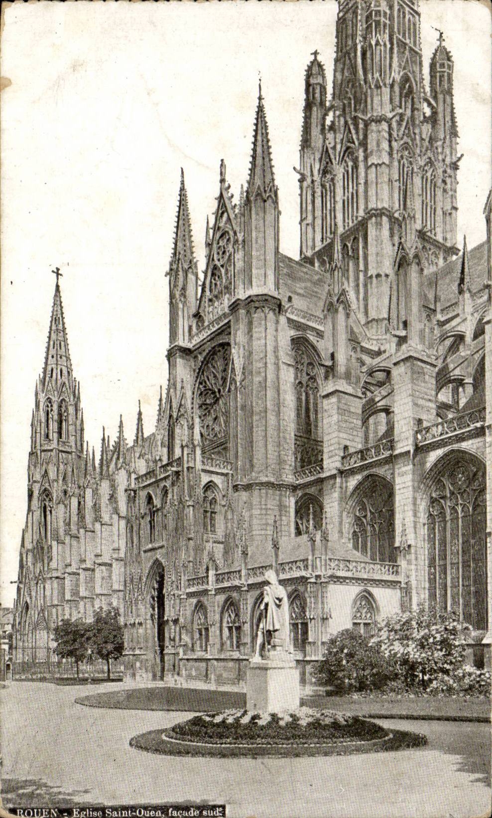 CPA Rouen Church Saint Ouen Southern Frontage