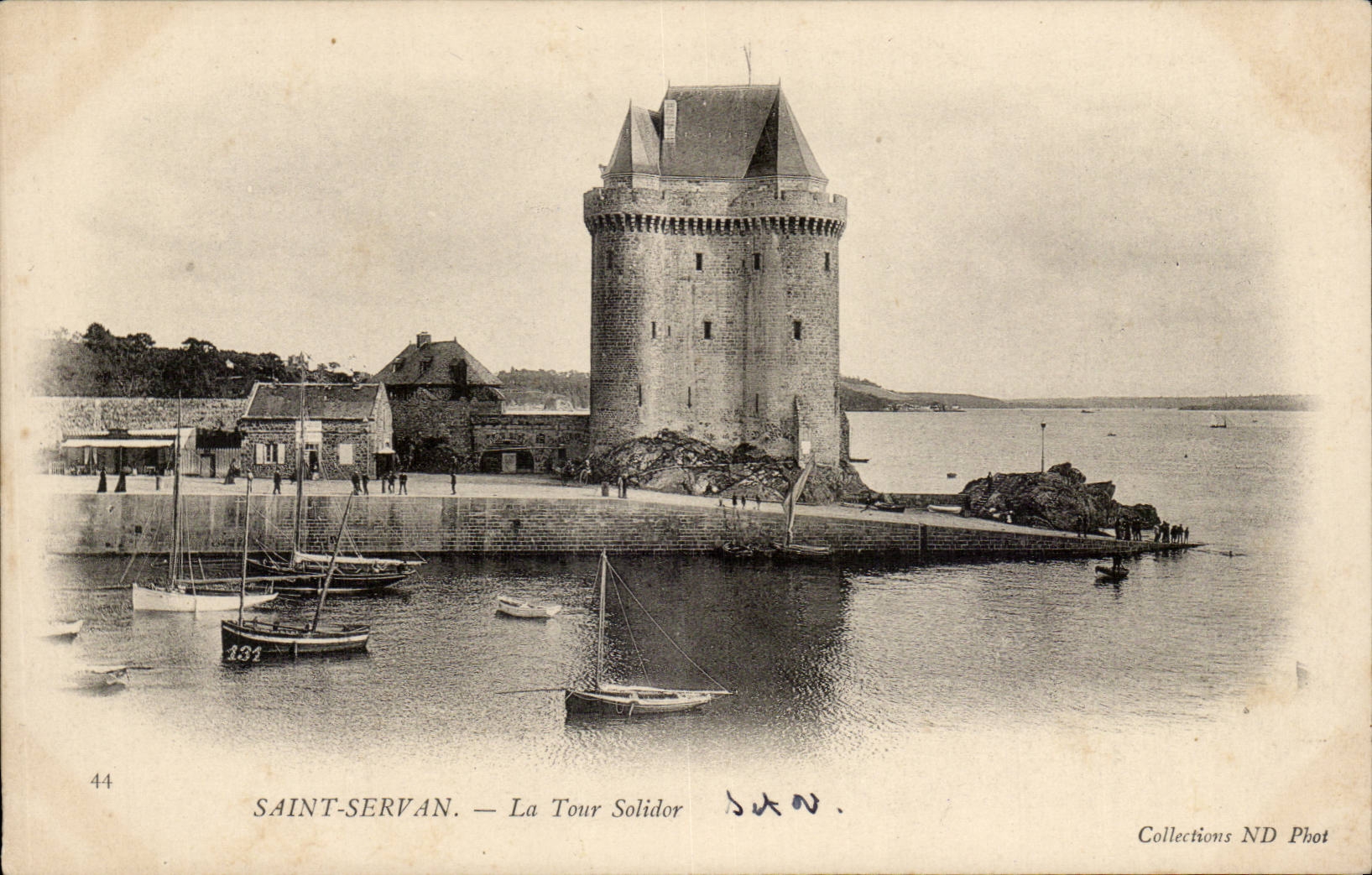 CPA Saint Servan La tour Solidor