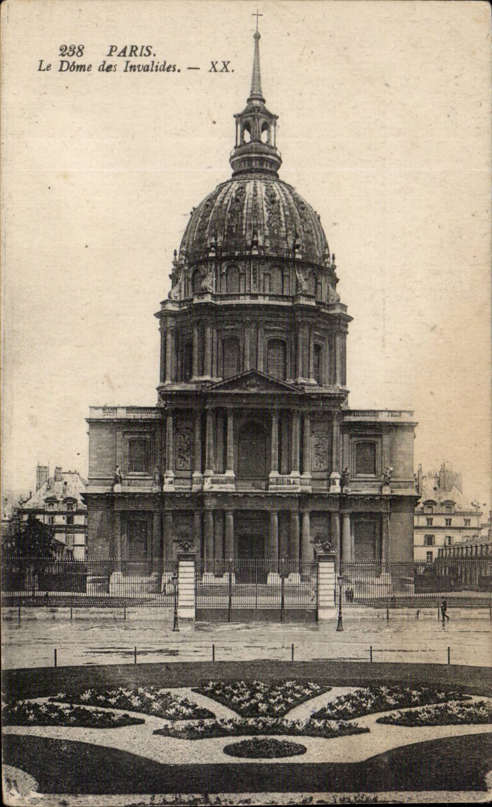 CPA Paris Dome of Invalides