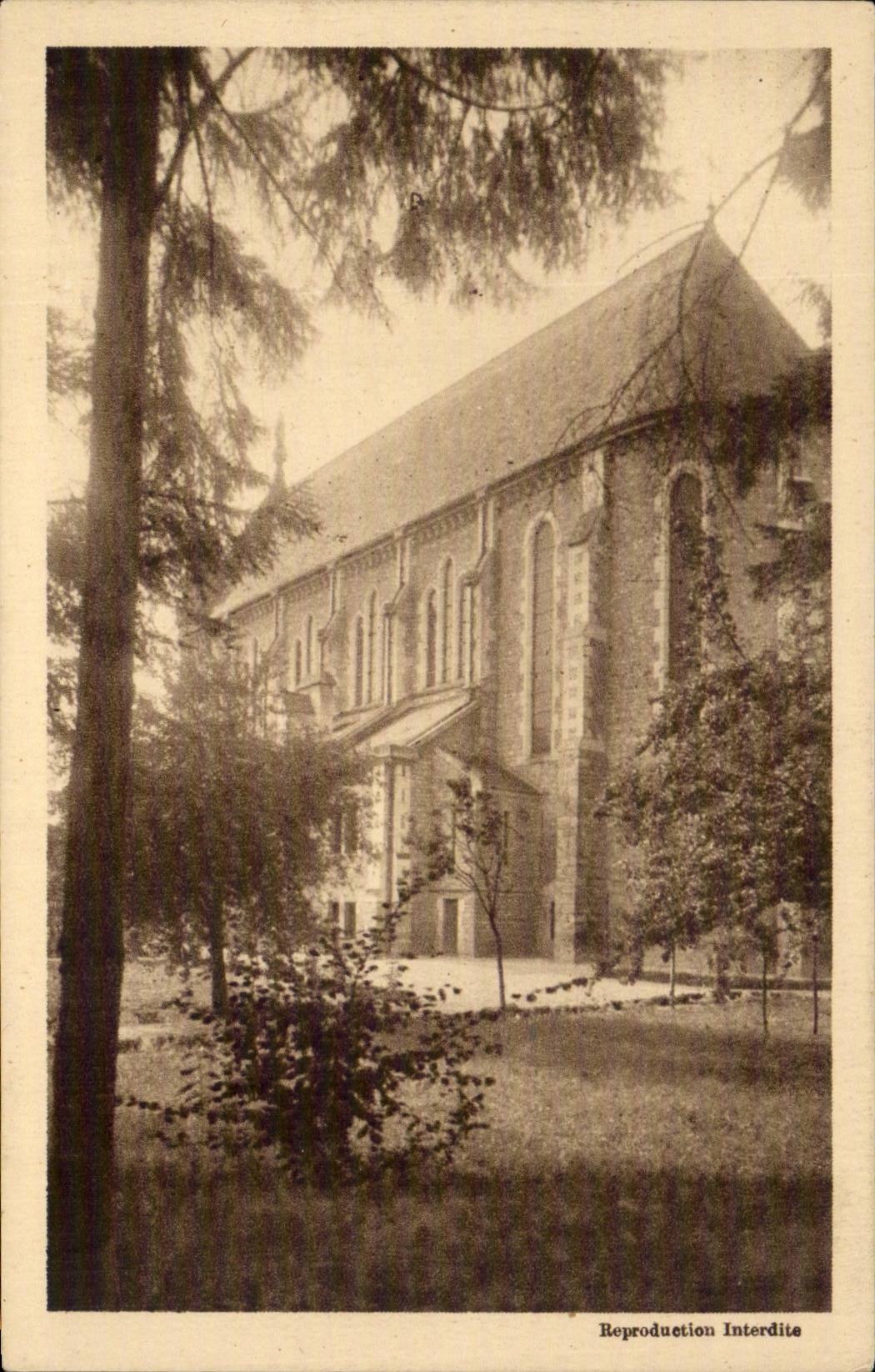 CPA Monastery of Sainte Dove the Sens Apse of the church