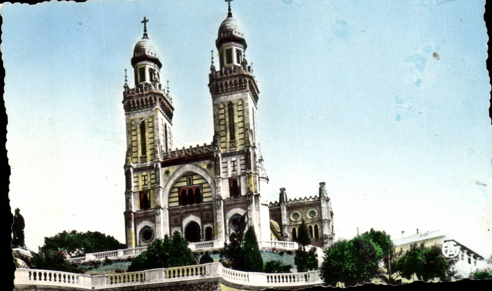 CPSM Bone Algeria the basilica of Hyppone