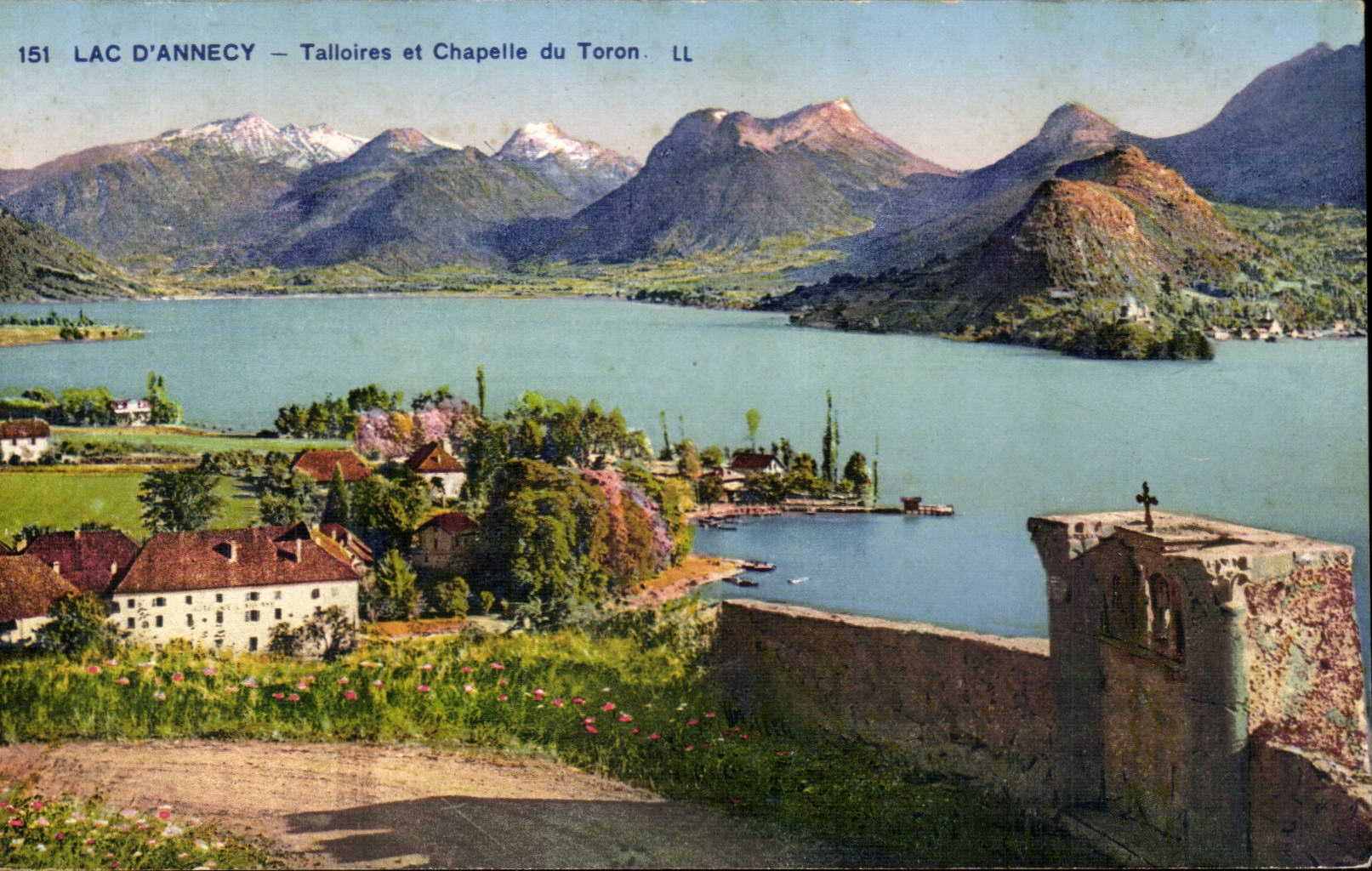 CPA Lake Annecy Talloires and vault of the Strand