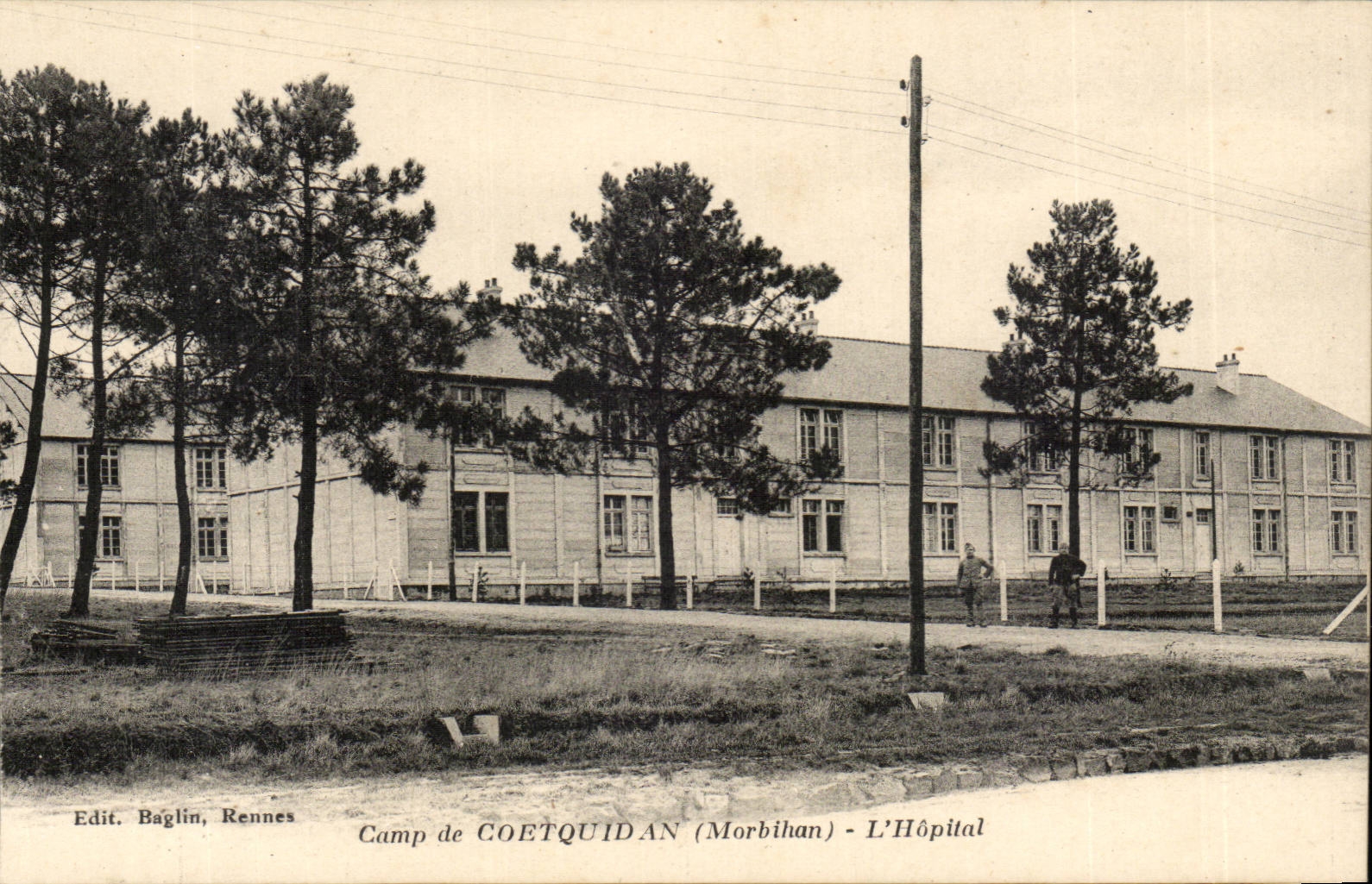 CPA Militaria Camp of Coetquidan the hospital