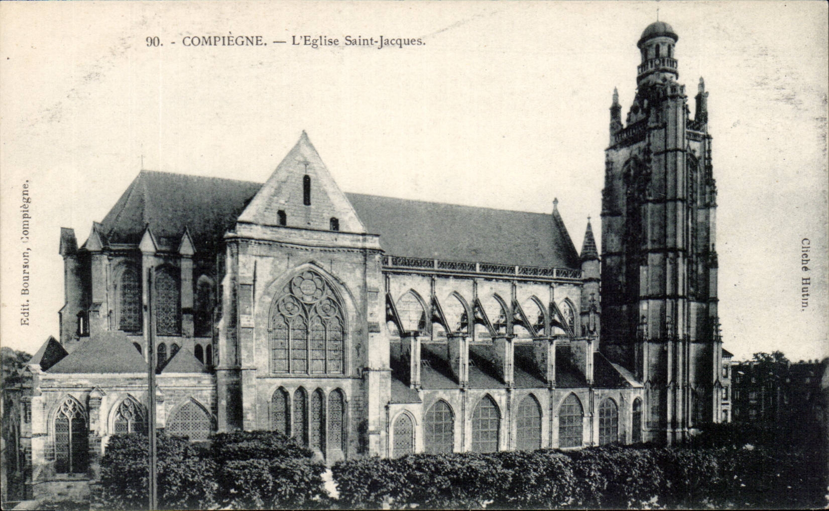 CPA Compiegne die Kirche Saint Jacques