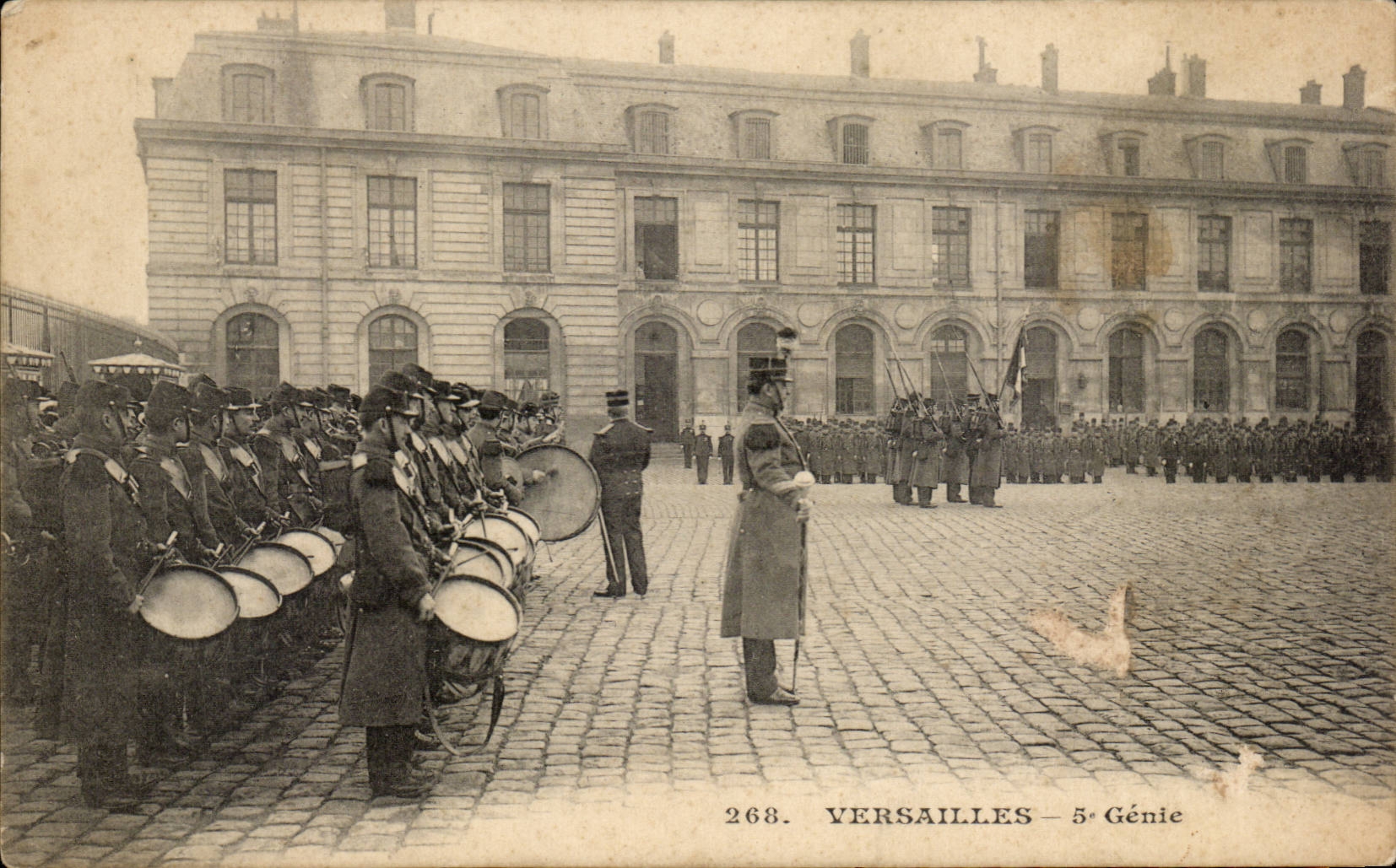 CPA Versailles 5 Militaria Genie