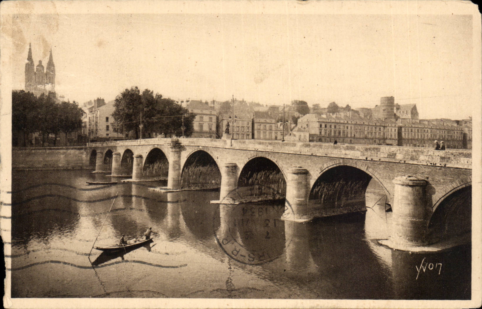 CPA Angers the bridge of the center