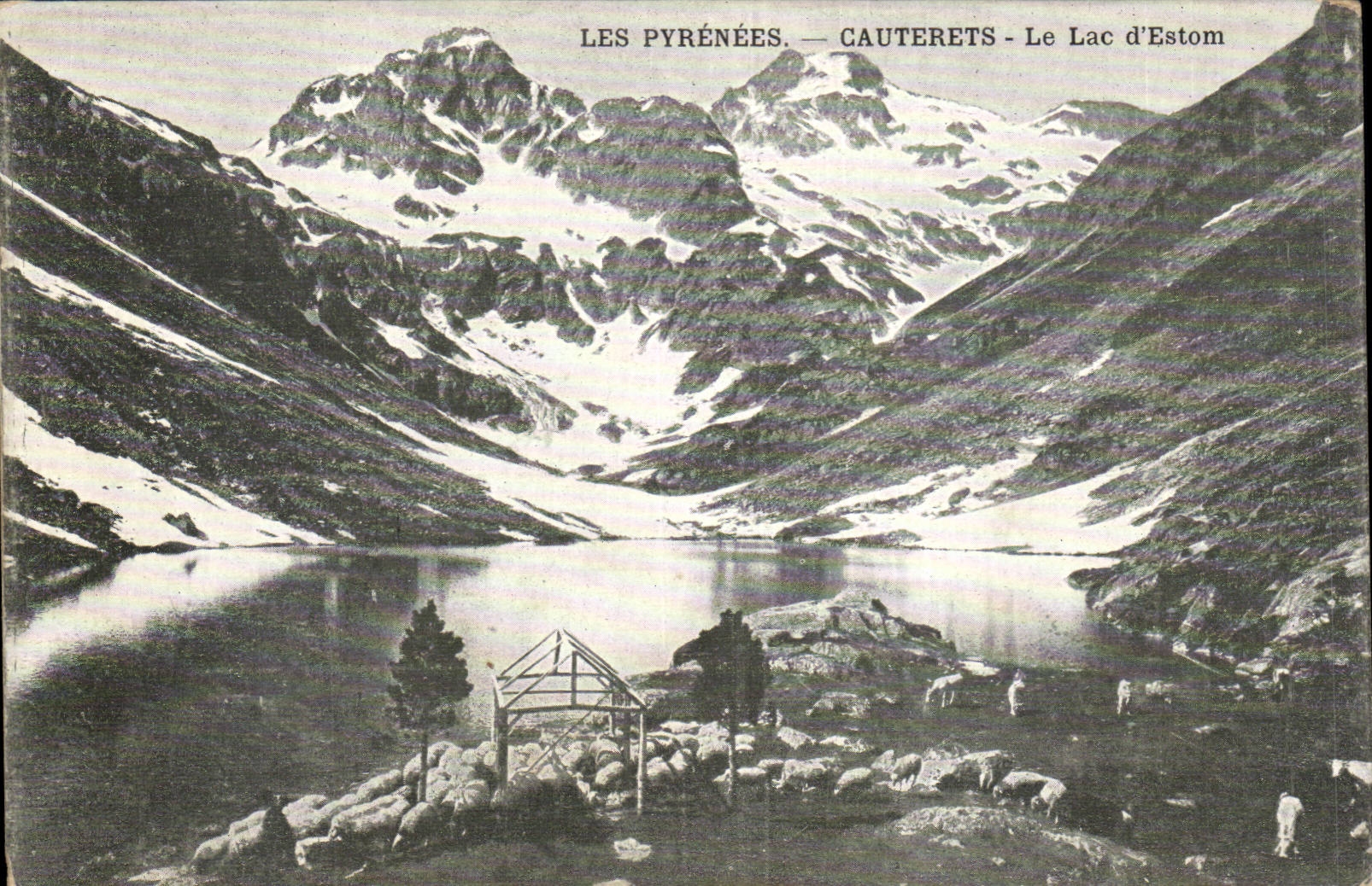 CPA Cauterets der See Estom