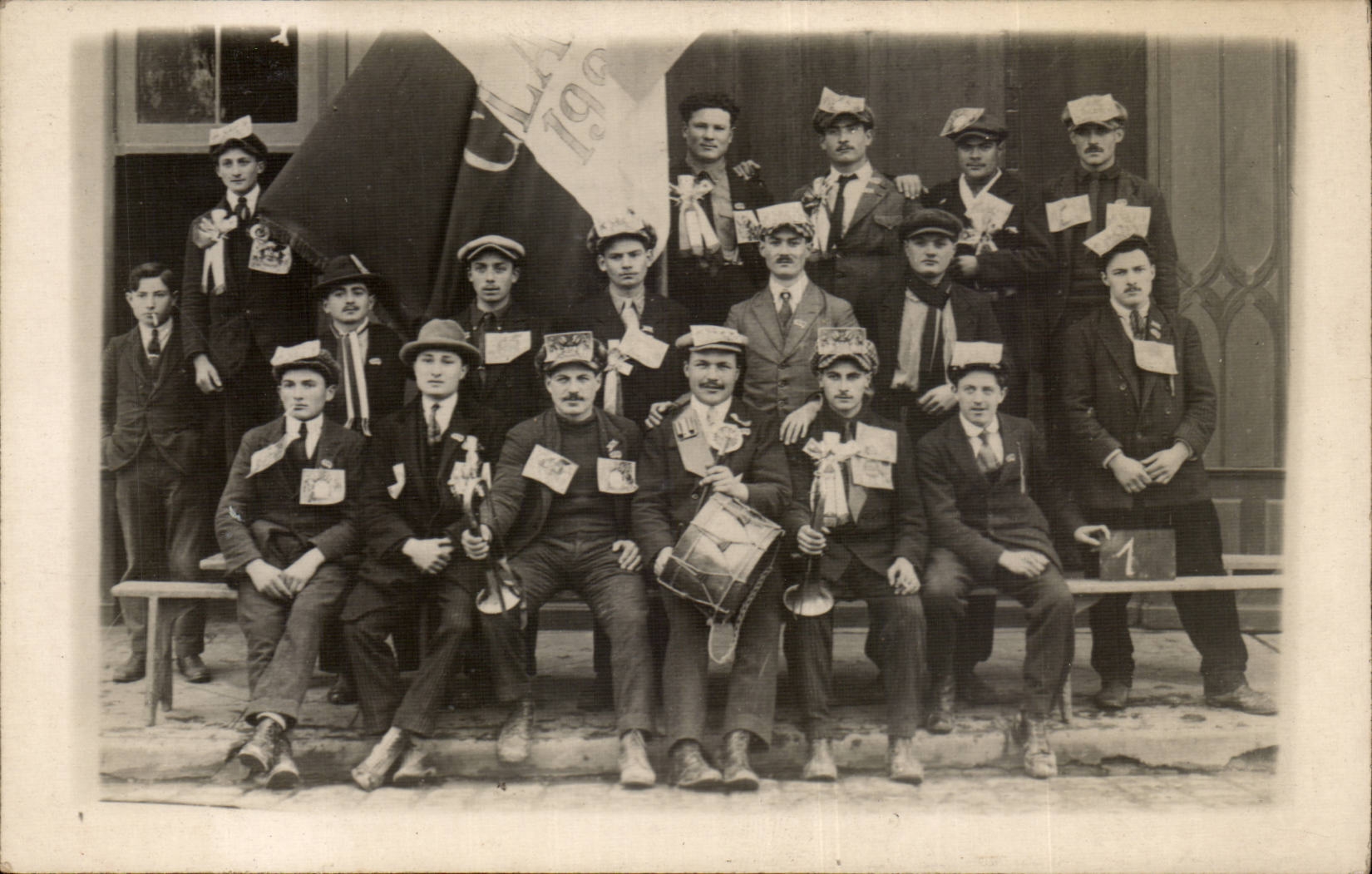 Real photo Militaria Regiment