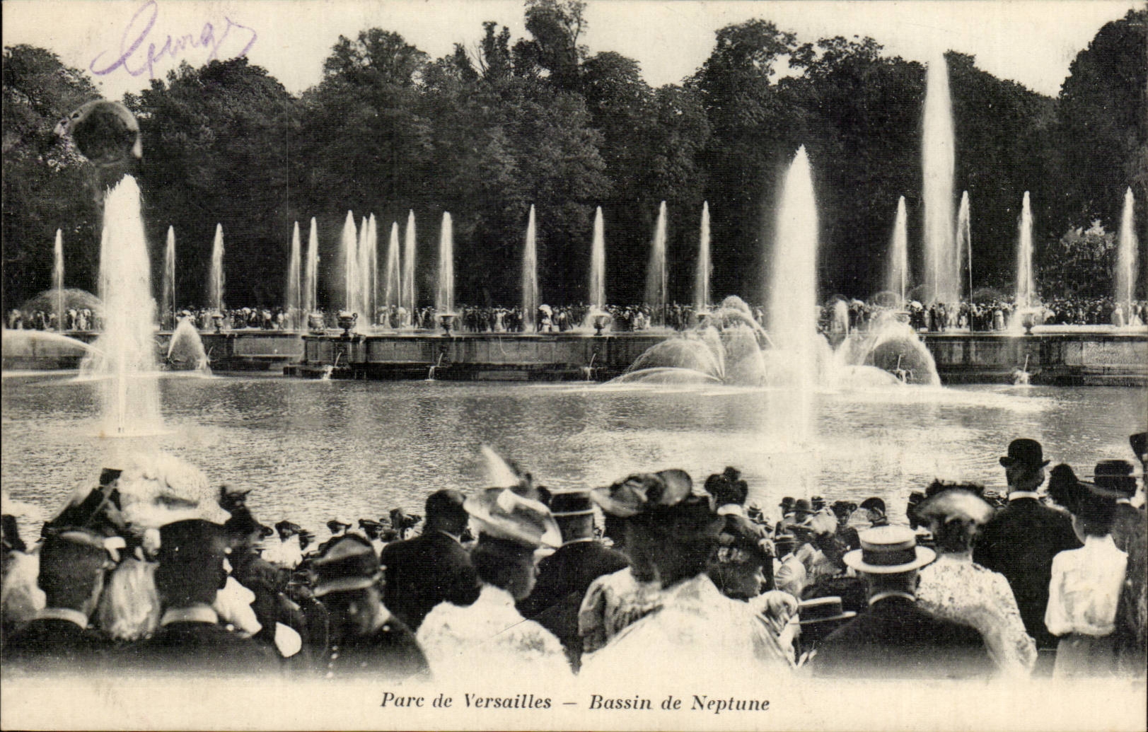CPA Park of Versailles Basin of Neptune