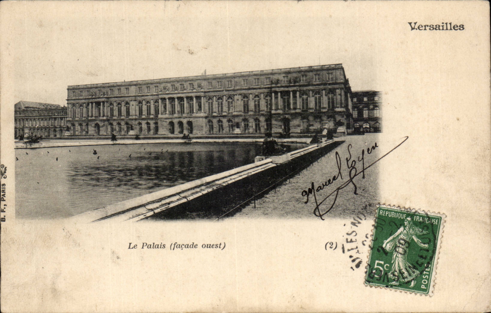 Versailles CPA the palate