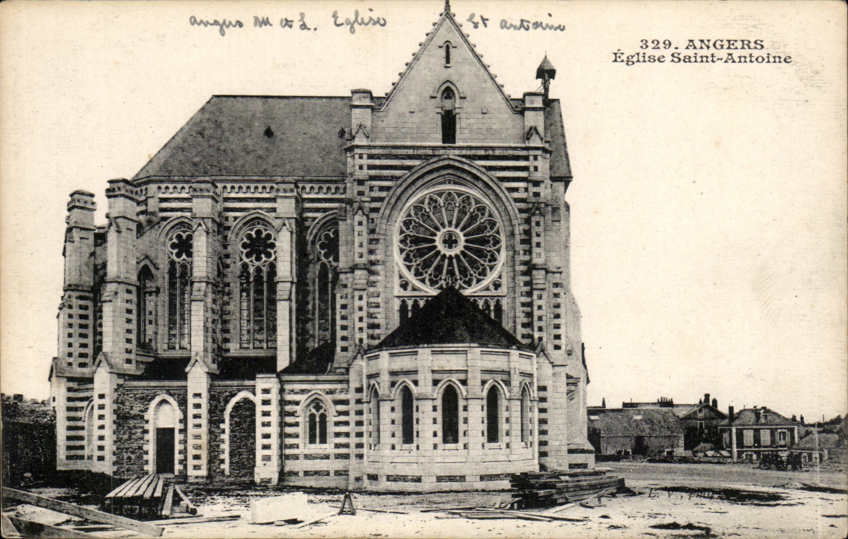 Angers CPA Church Saint Antoine