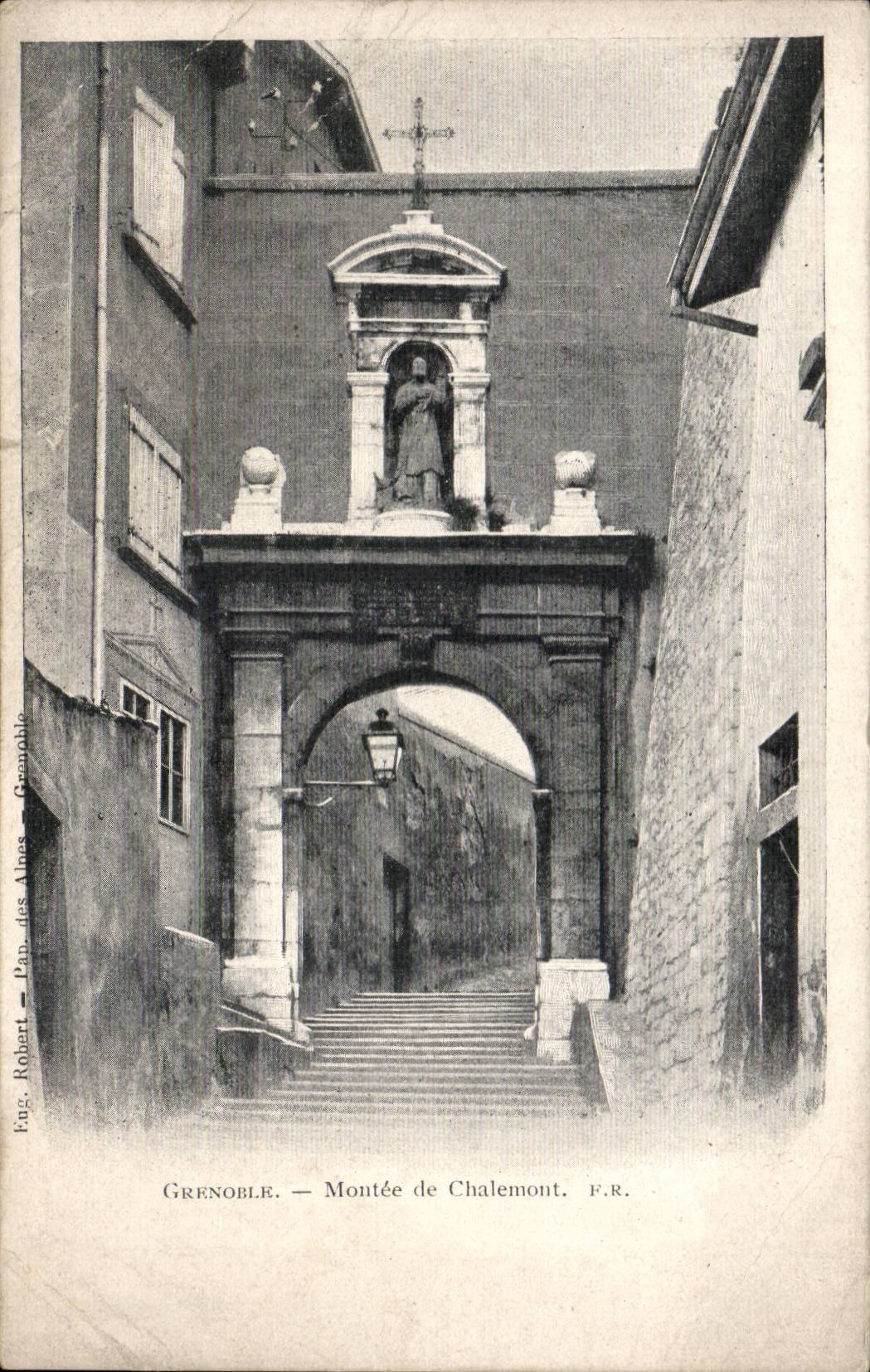 CPA Grenoble Assembled of Chalemon