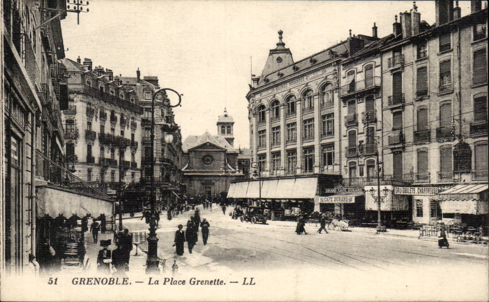 CPA Grenoble the Grenette place