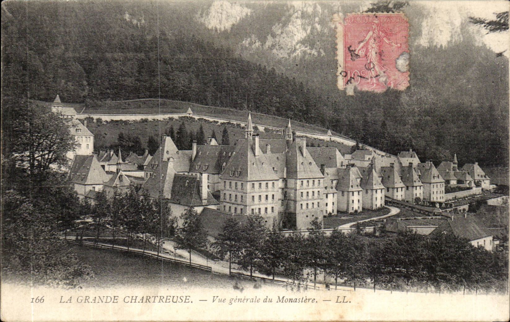 CPA grosse Chartreuse Ansicht des Klosters