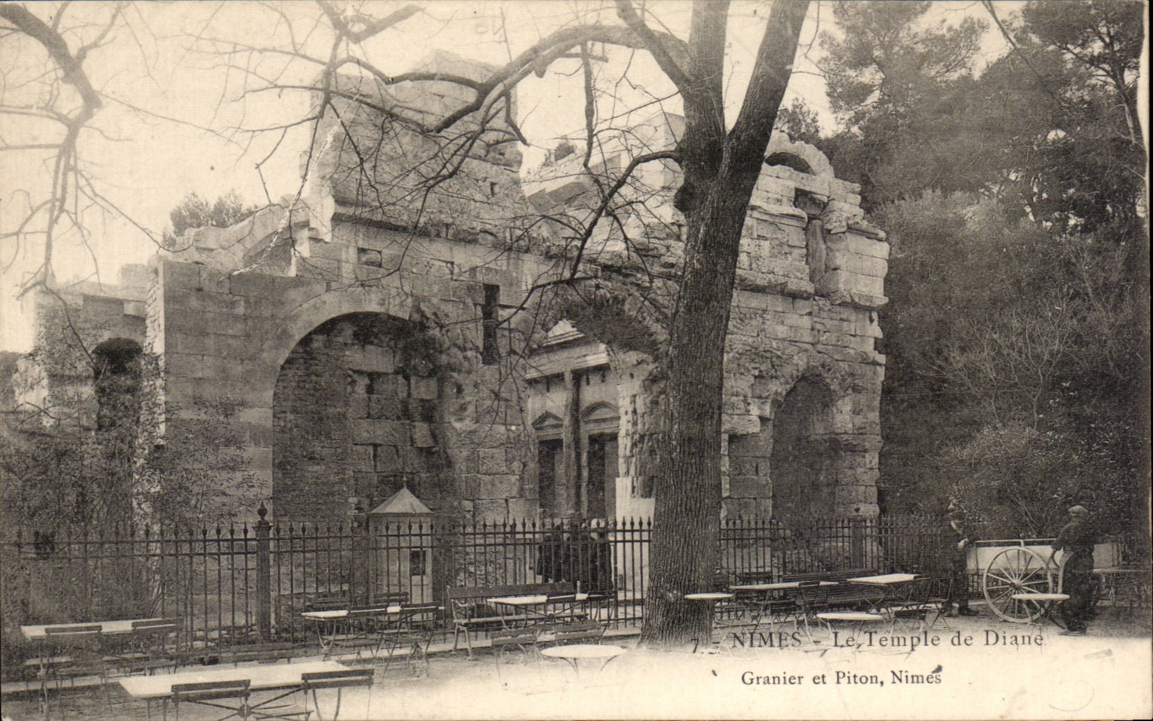 CPA Nimes Tempel von Diane
