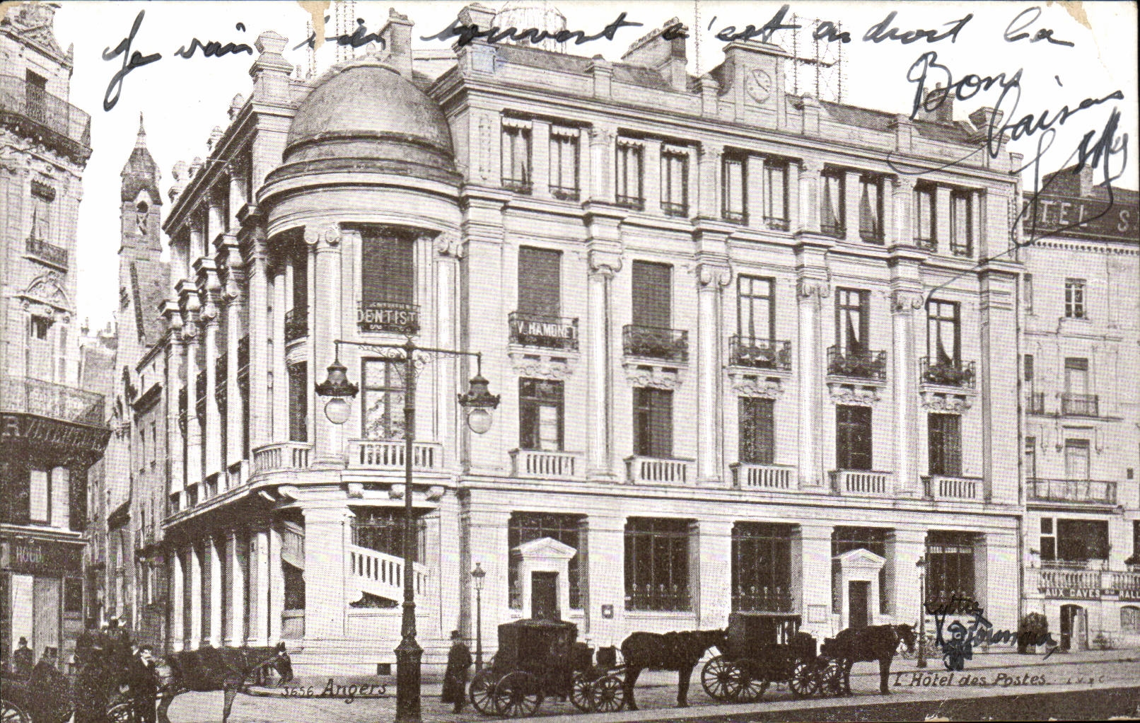 Angers CPA Stations and Telegraphs