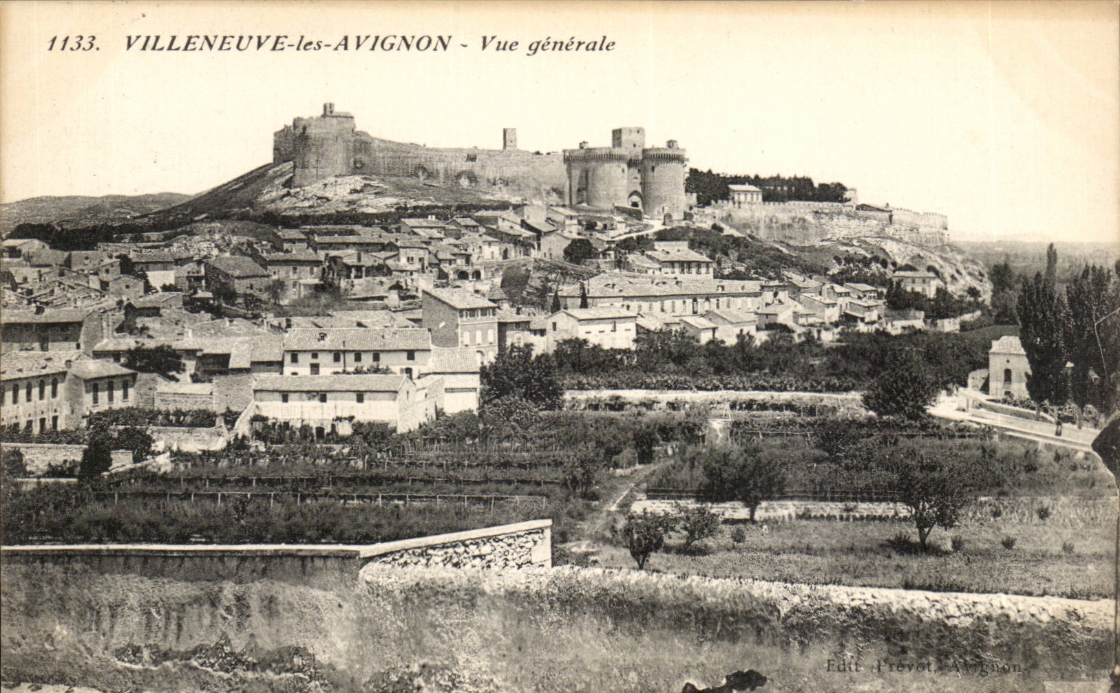 Villeneuve Avignon CPA View