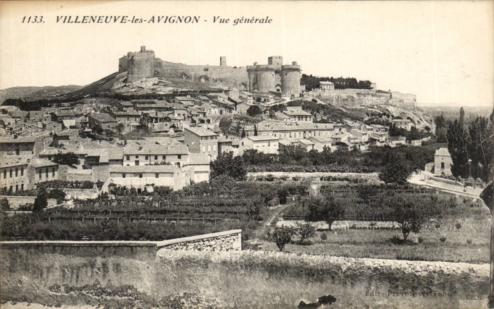 Villeneuve Avignon CPA View
