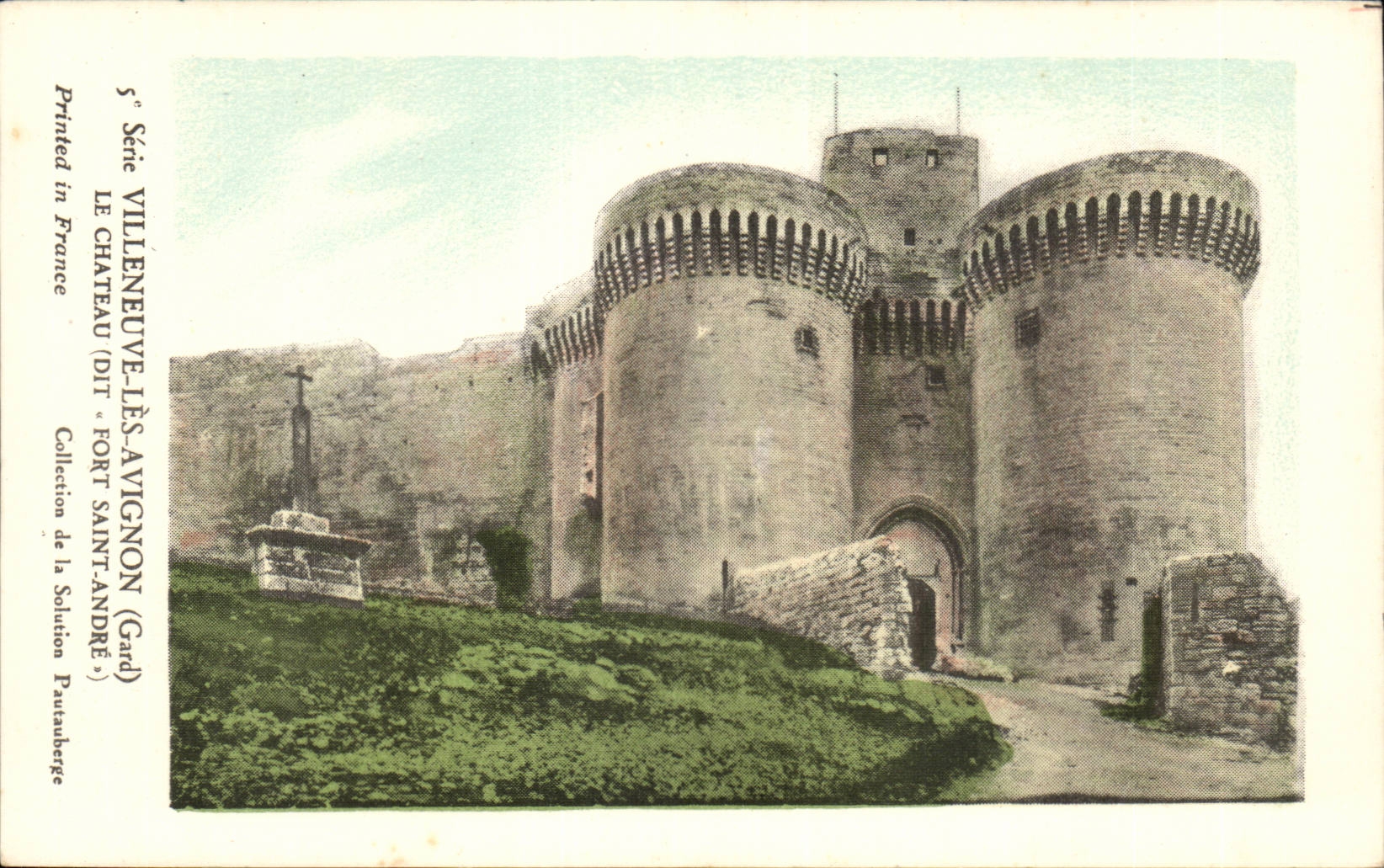 Villeneuve Avignon CPA the castle Saint Andre