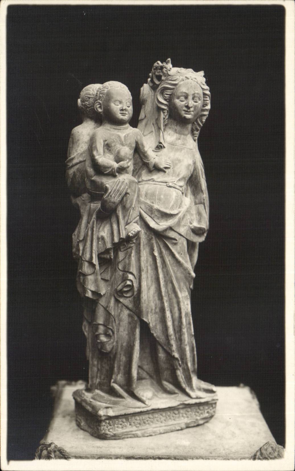 Villeneuve Avignon CPA Church of the collegial Virgin