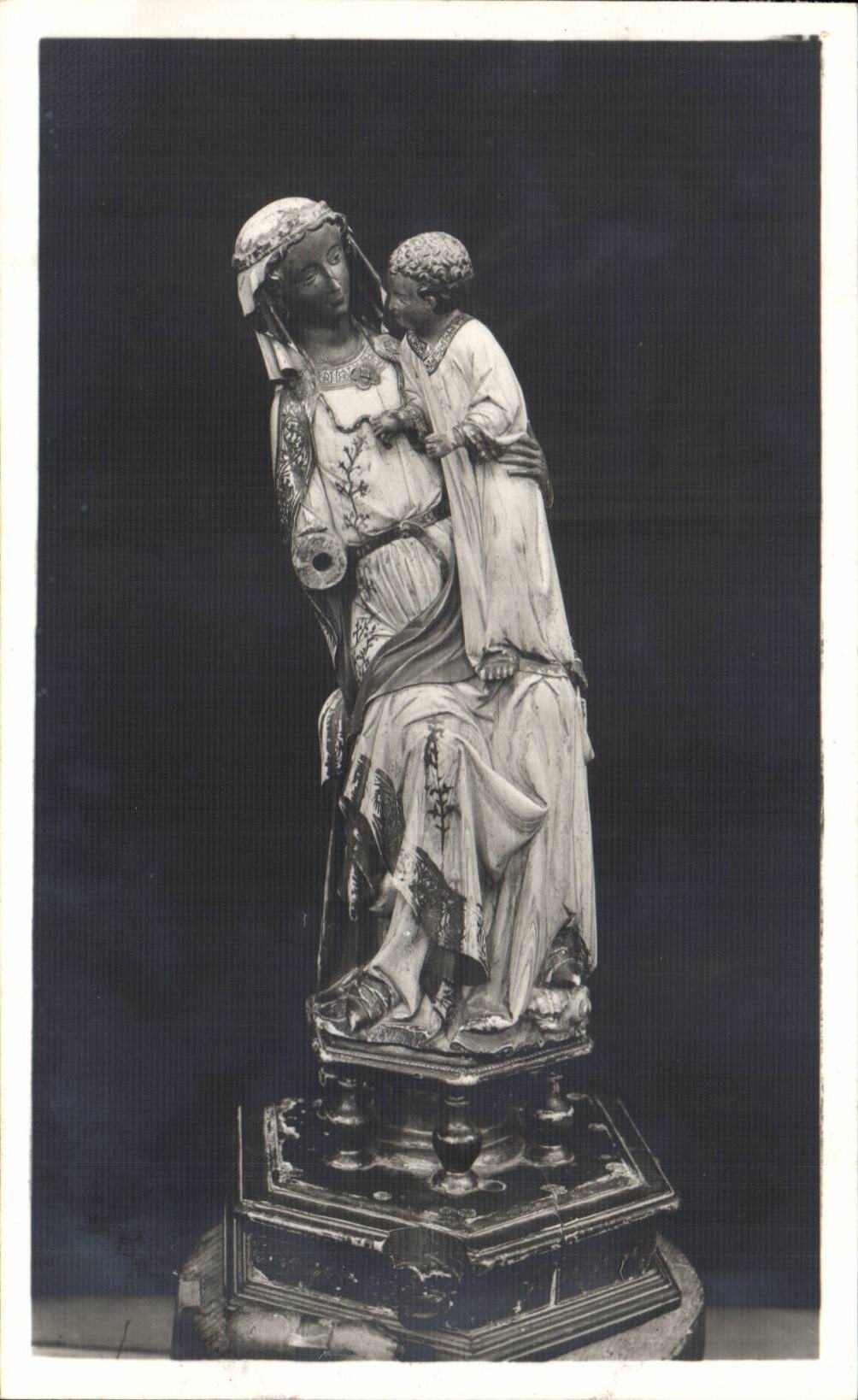 Villeneuve Avignon CPA Church of collegial the ivory virgin