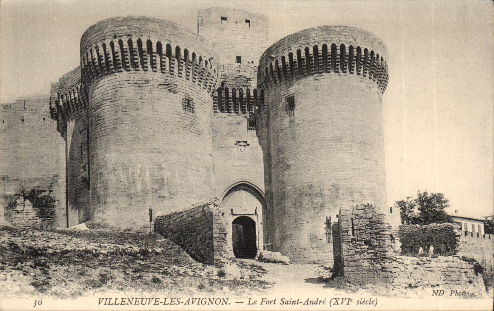 Villeneuve Avignon CPA the fort Saint Andre
