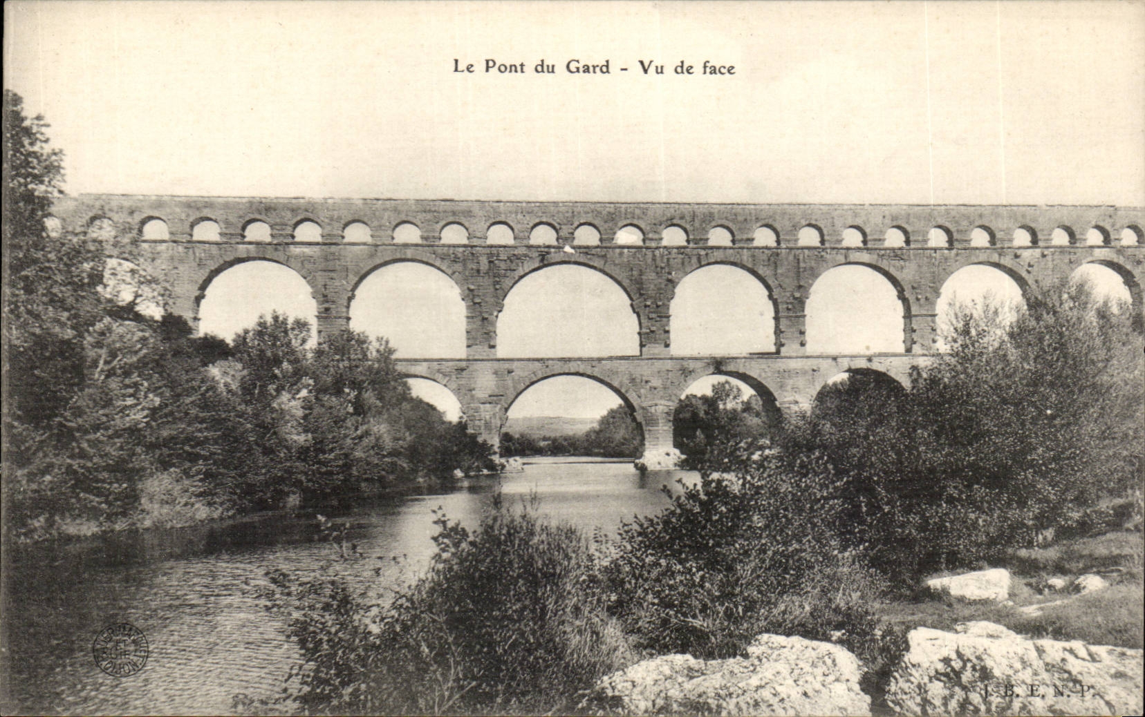 CPA the bridge of Gard