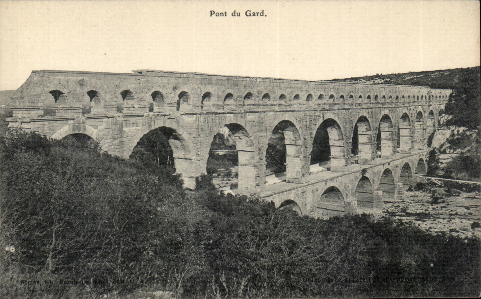 CPA the bridge of Gard
