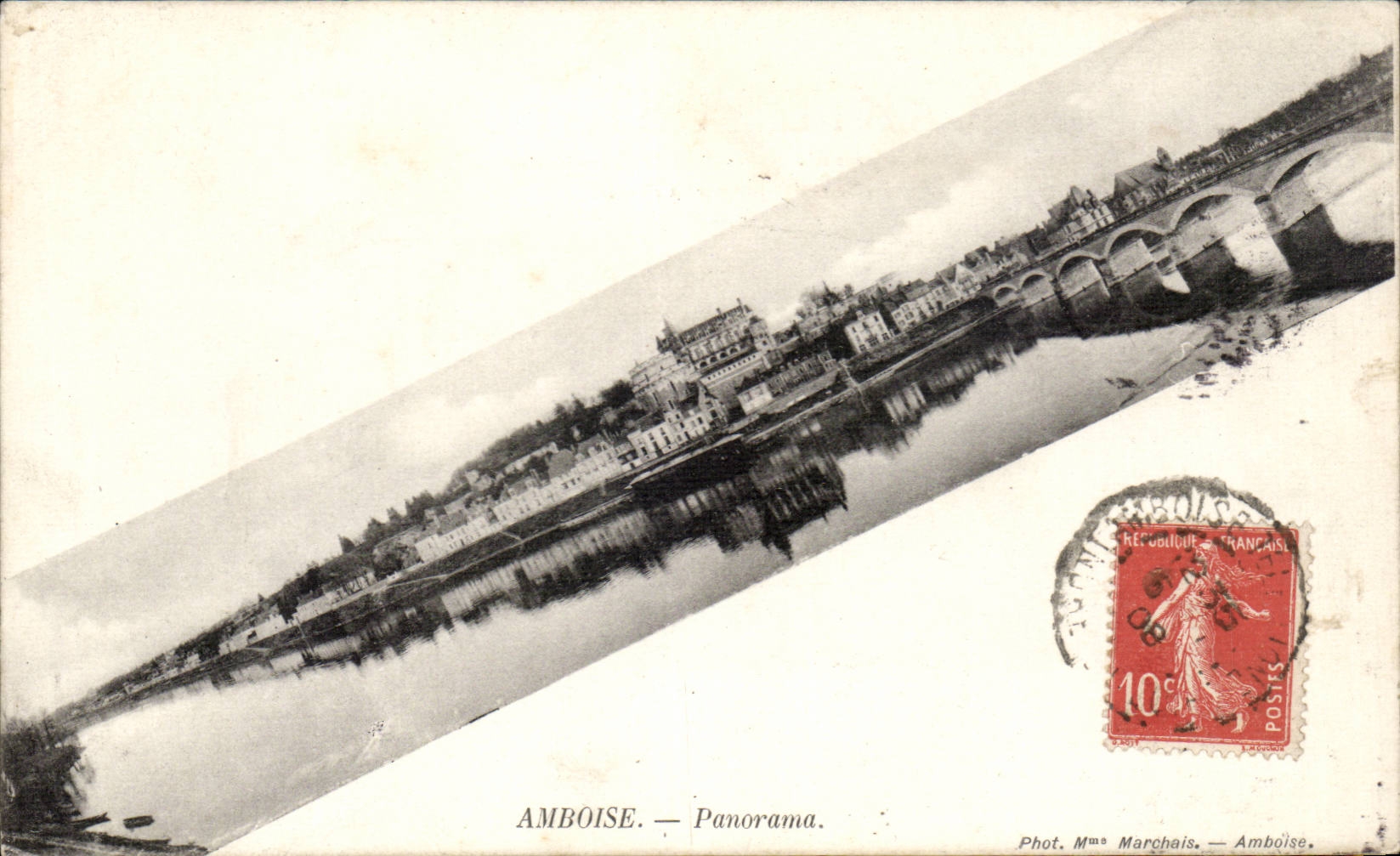 CPA Amboise Panorama
