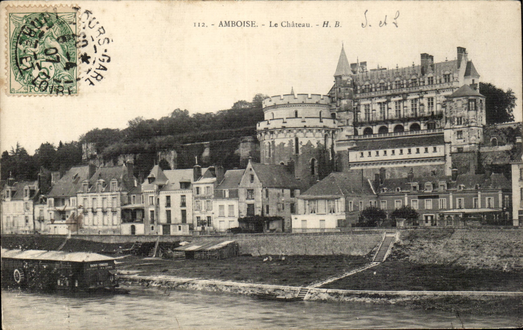 CPA Amboise Le chateau