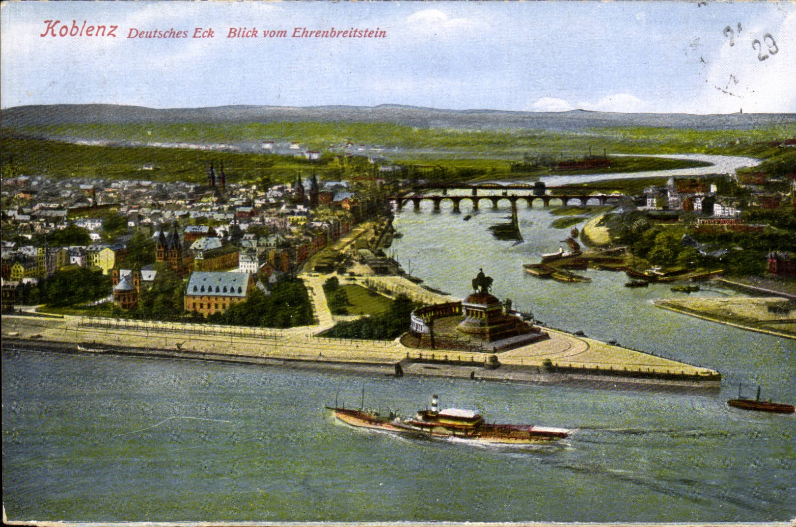 Koblenz CPA Deustches Eck Ehrenbreitstein