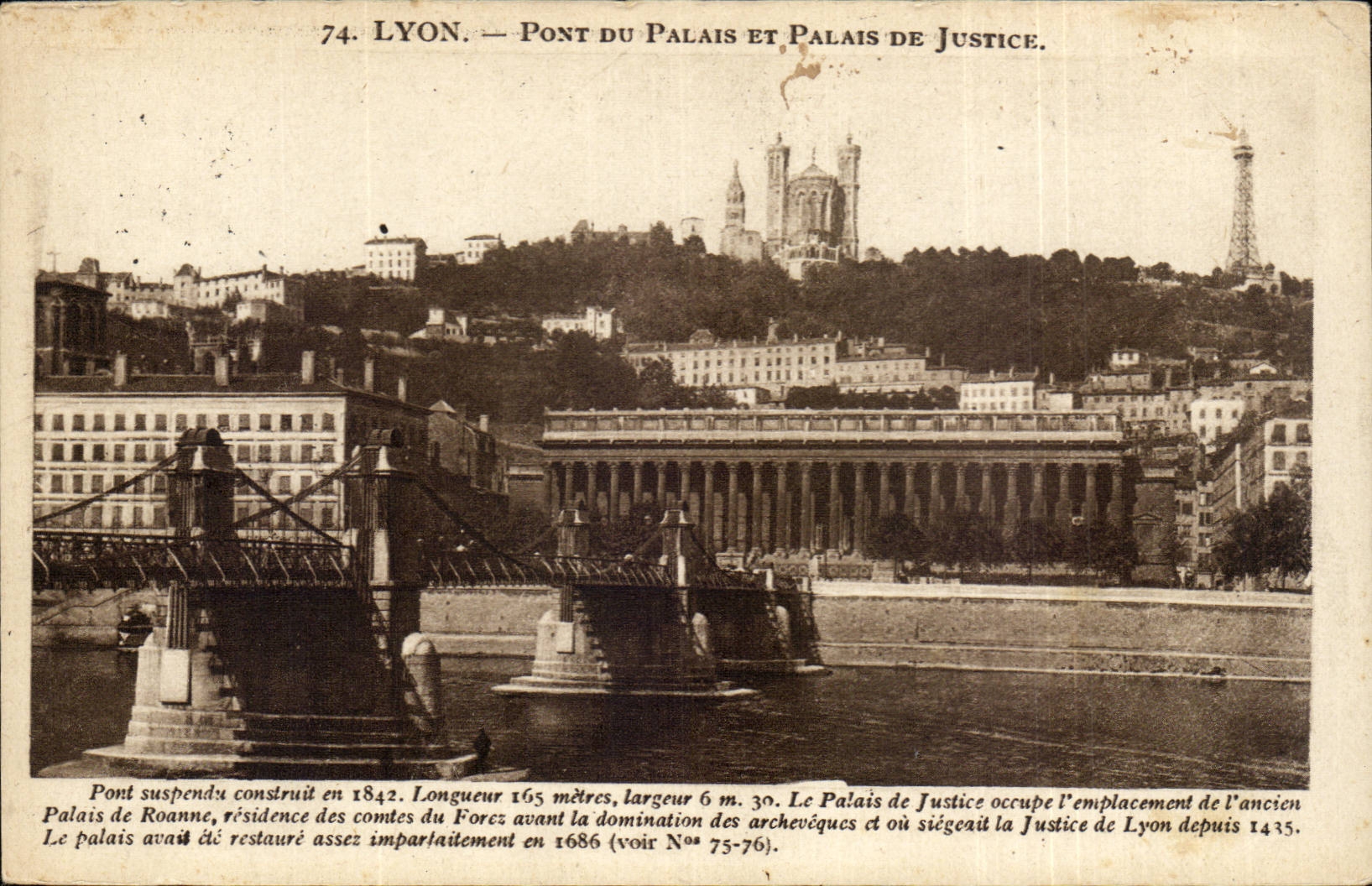 Lyon CPA Bridge of the palate and law courts