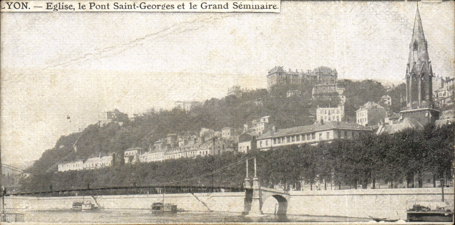 Lyon CPA Church bridge Saint Georges and great seminar