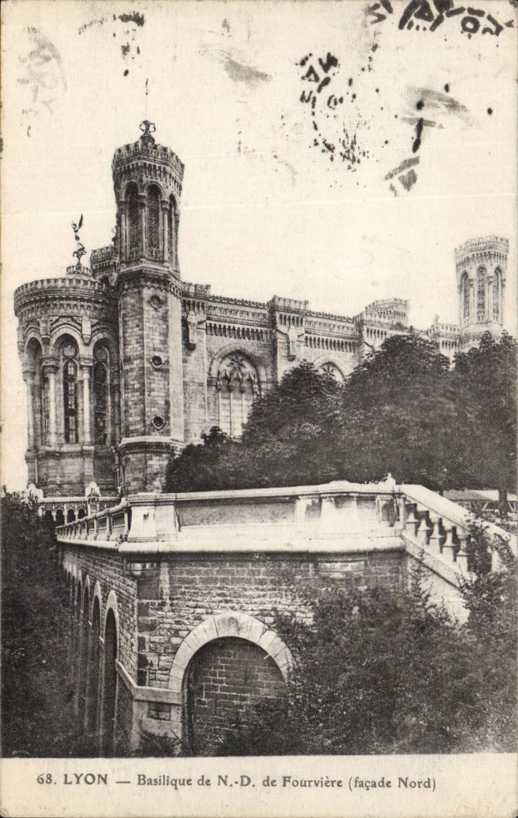 Lyon CPA Basilica of ND of Fourviere