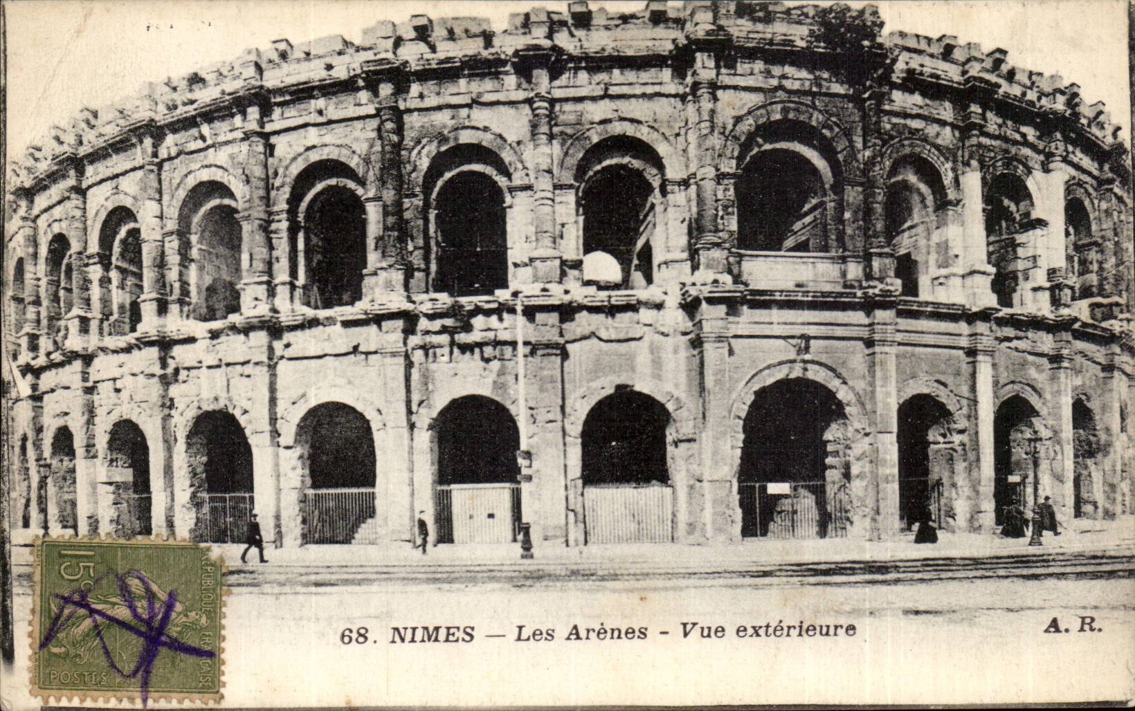 CPA Nimes der Arena gesehene External
