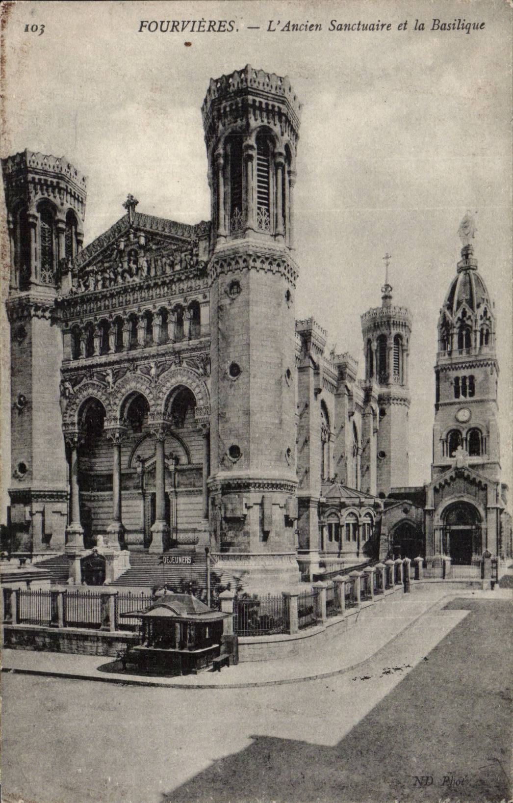 CPA Lyon Basilica Old sanctuary