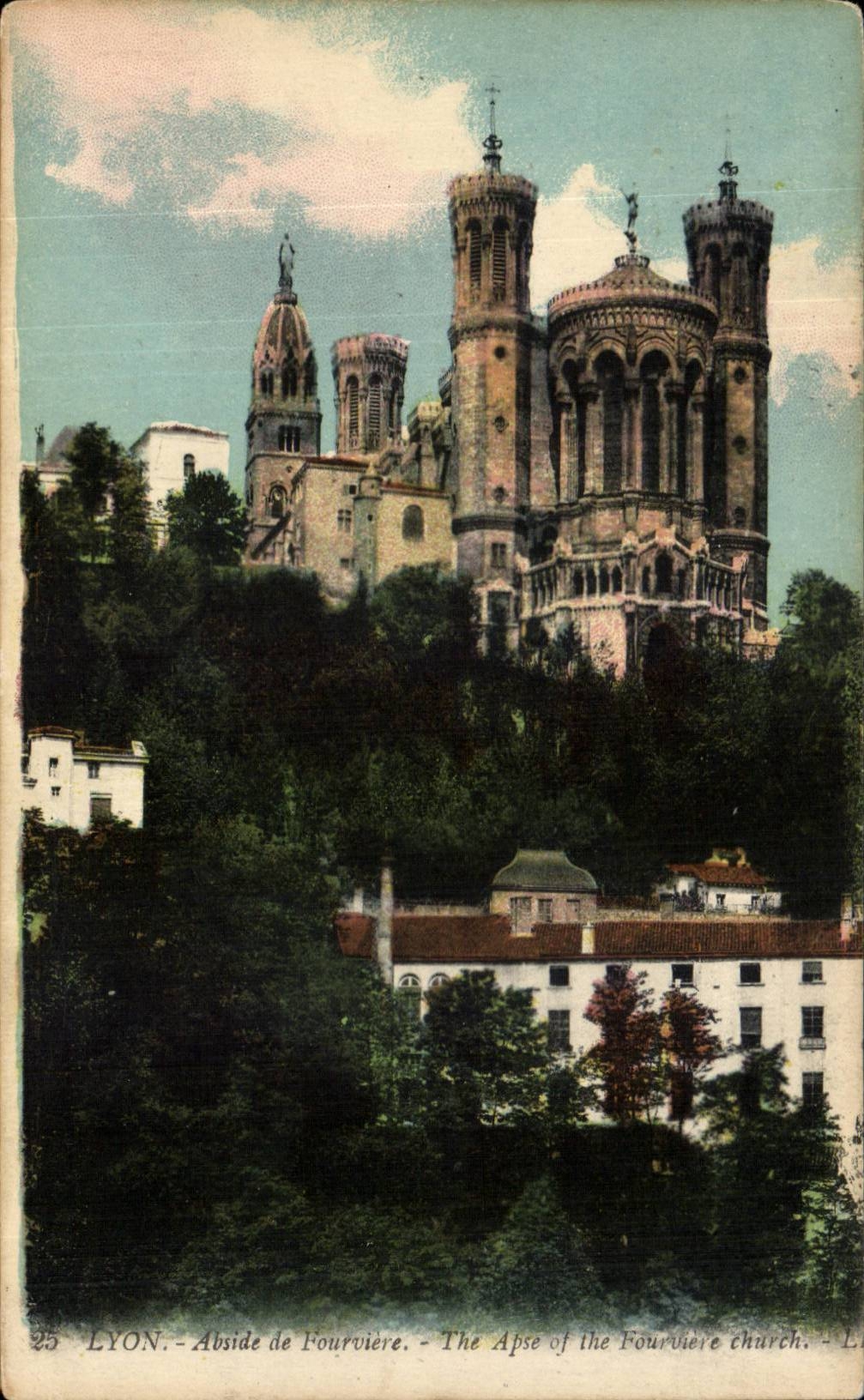Lyon CPA Apse of Fourviere
