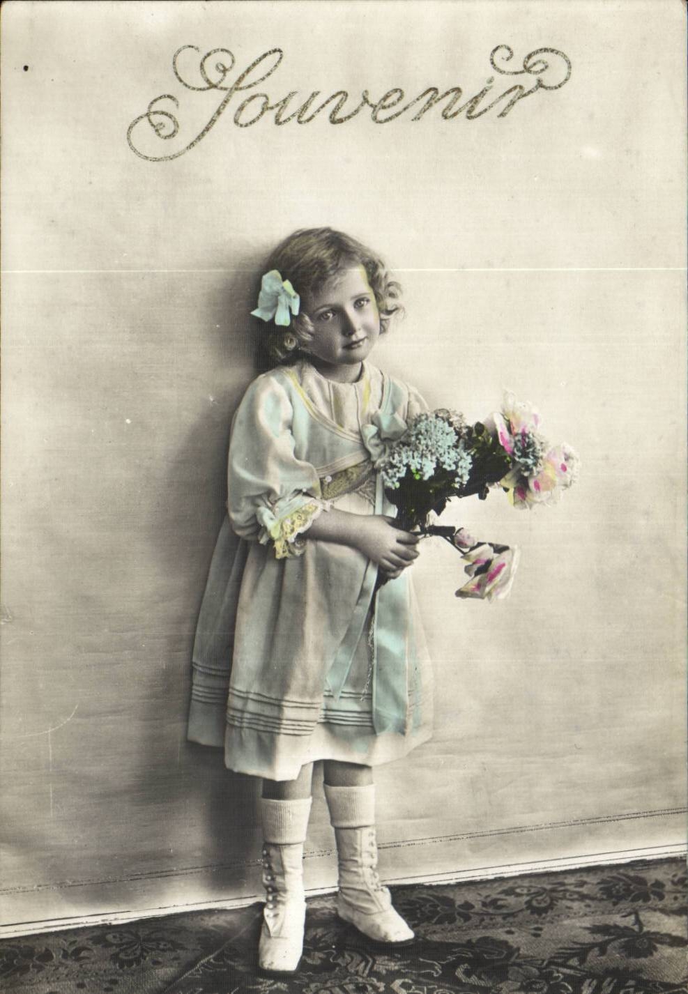 CPA Phantasie-Kind-Andenken