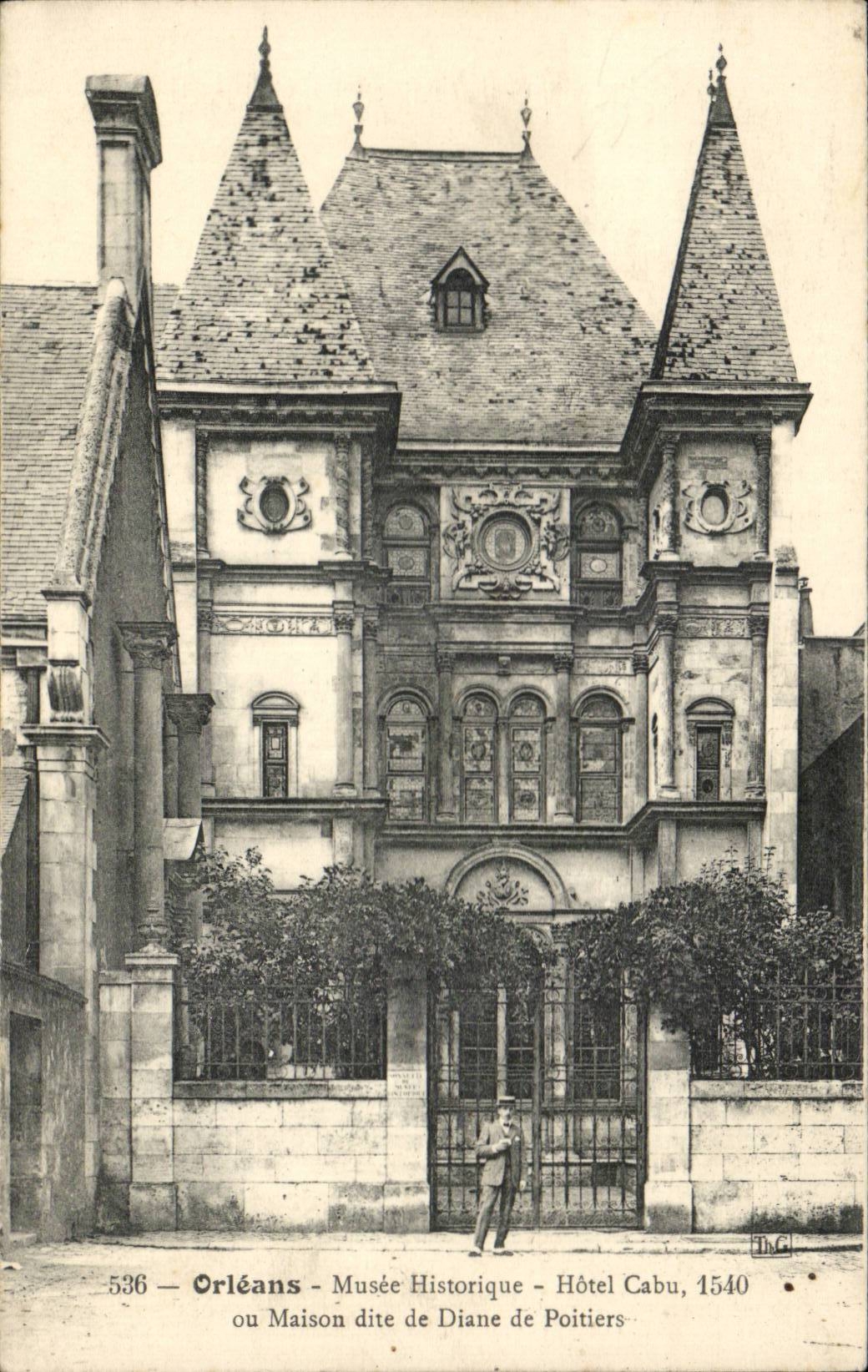 Historical Orleans CPA Museum Cabu Hotel or house of Diane