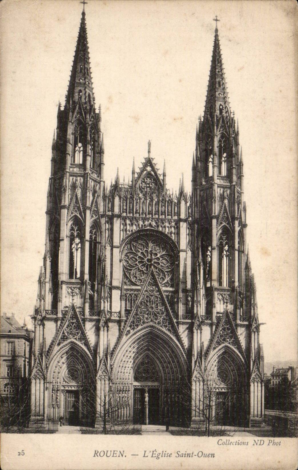 Rouen CPA Church Saint ouen