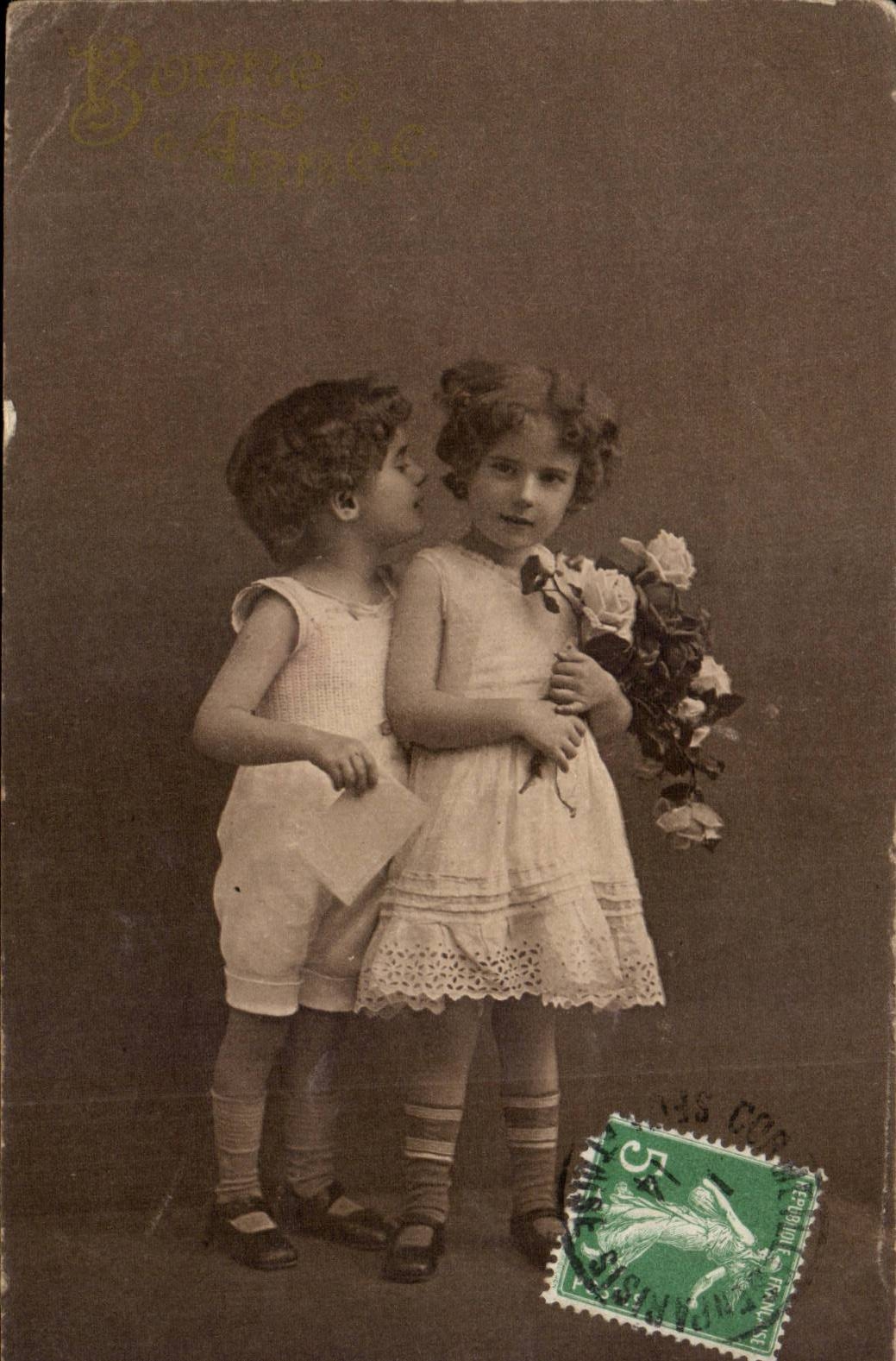 CPA Phantasie-Kinder