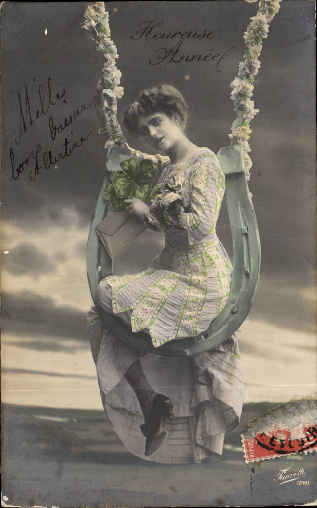 CPA Fantasy Woman Horseshoe