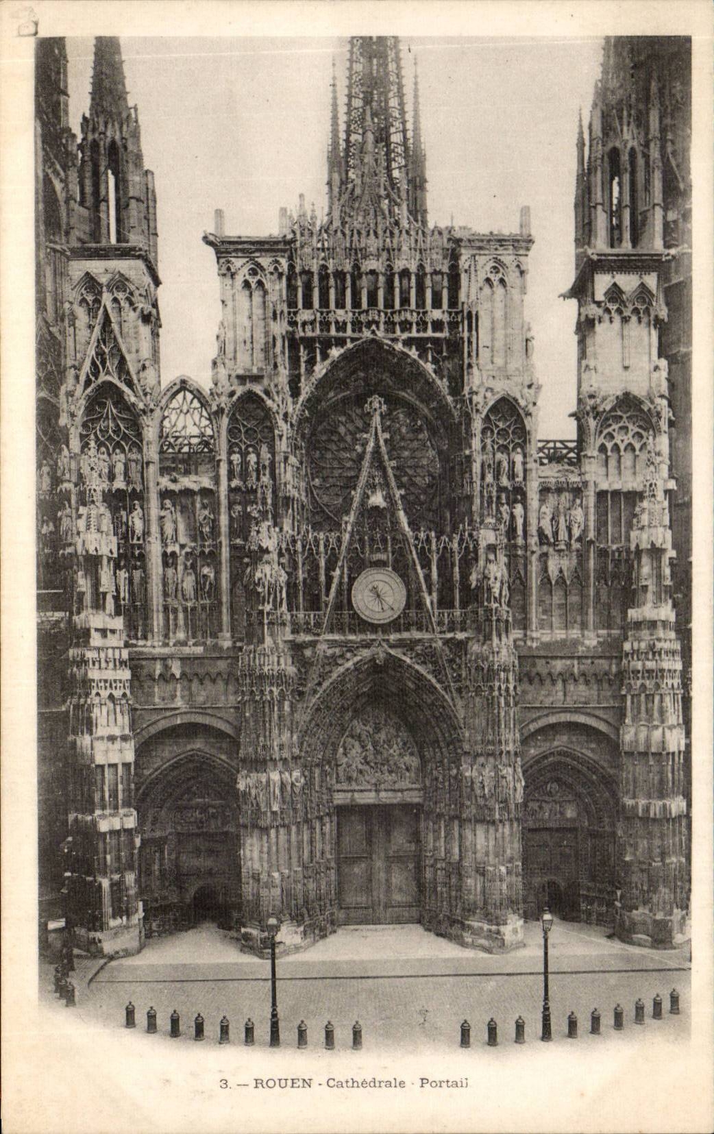 Rouen CPA Cathedral gate