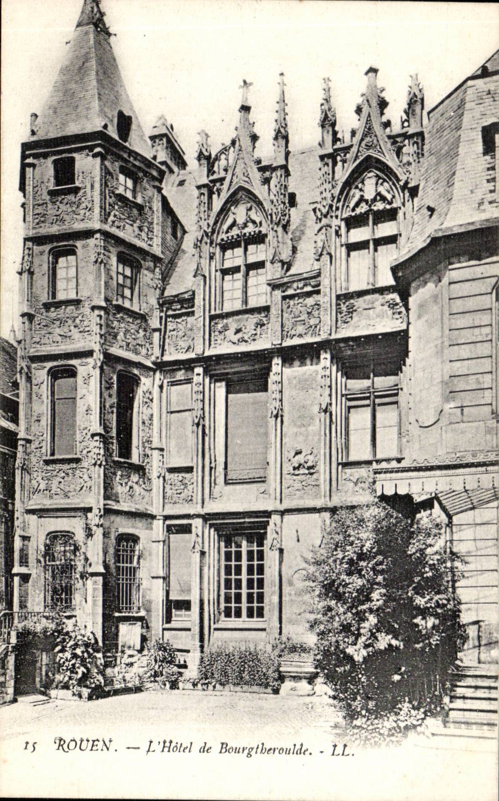 Rouen CPA the hotel of Bourgtheroulde