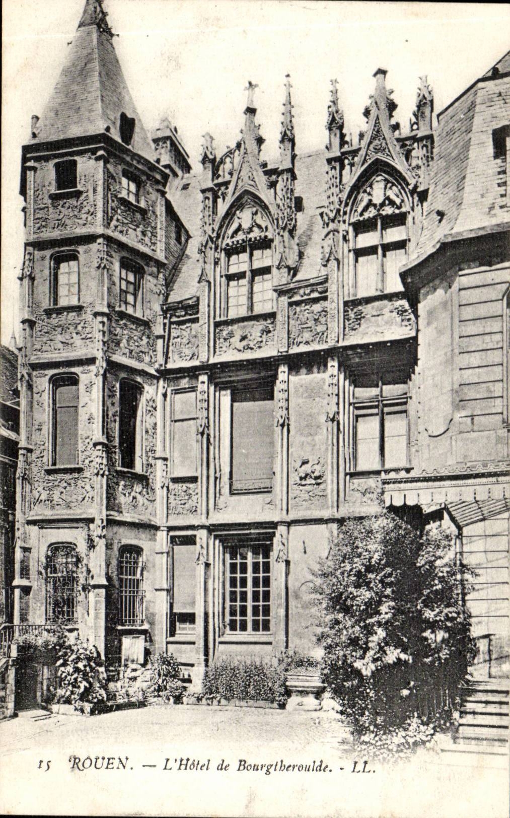 Rouen CPA the hotel of Bourgtheroulde