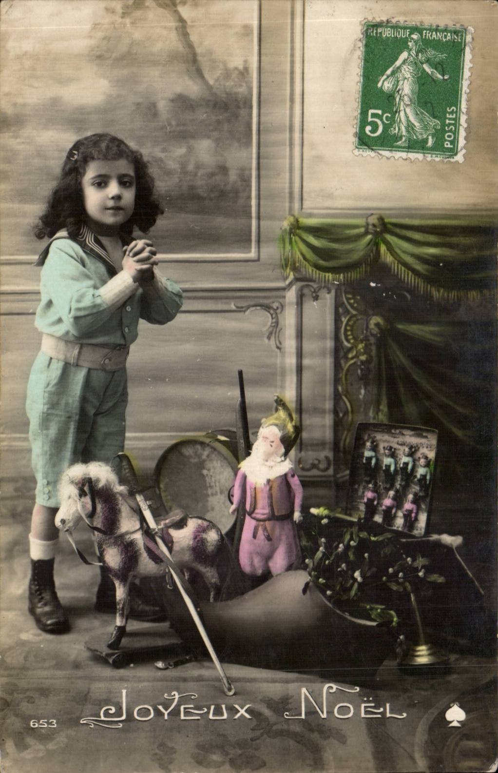 Weihnachten der CPA Phantasie-Kind-No5el