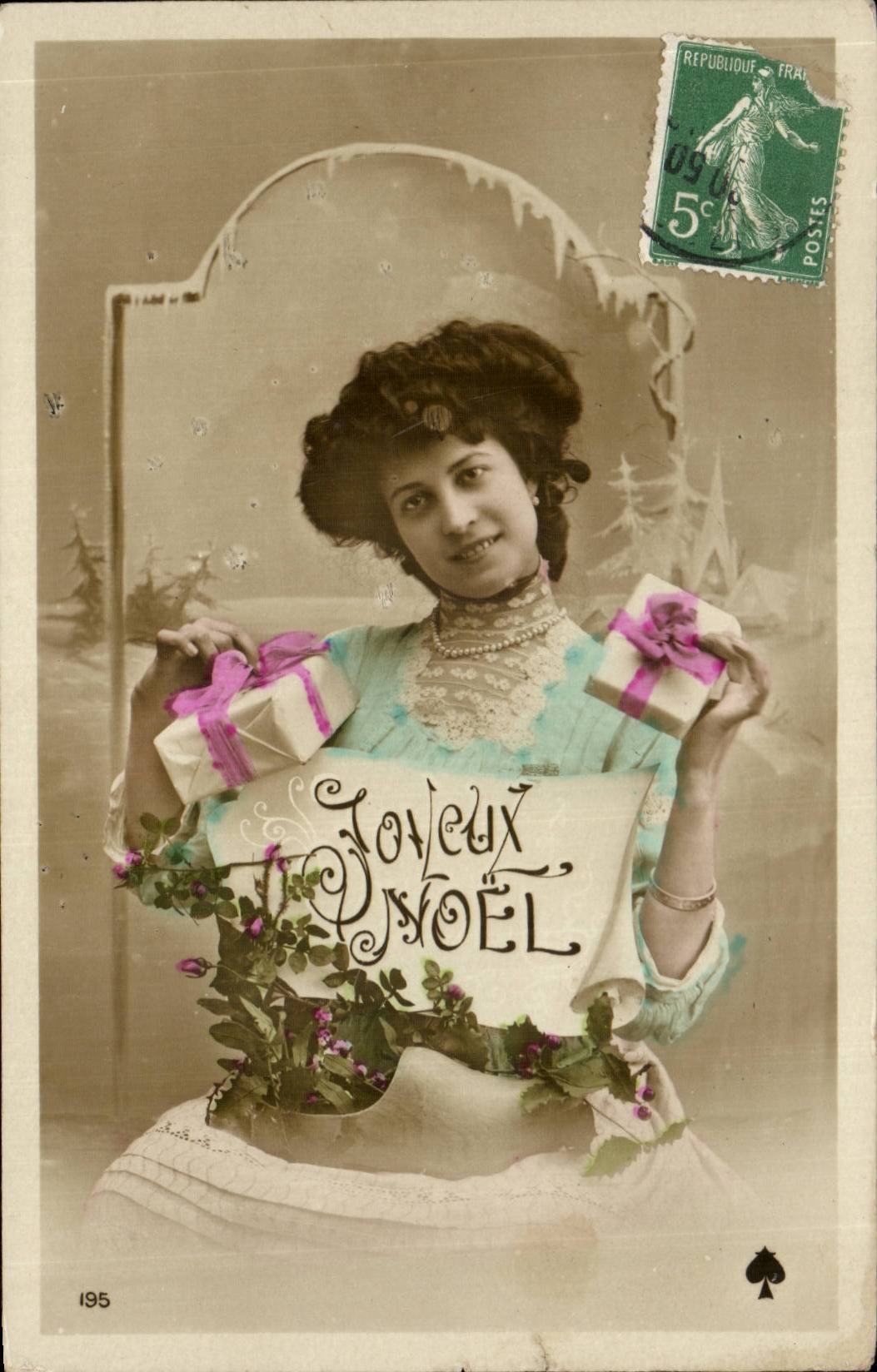 CPA Fantasy Woman No5el Christmas